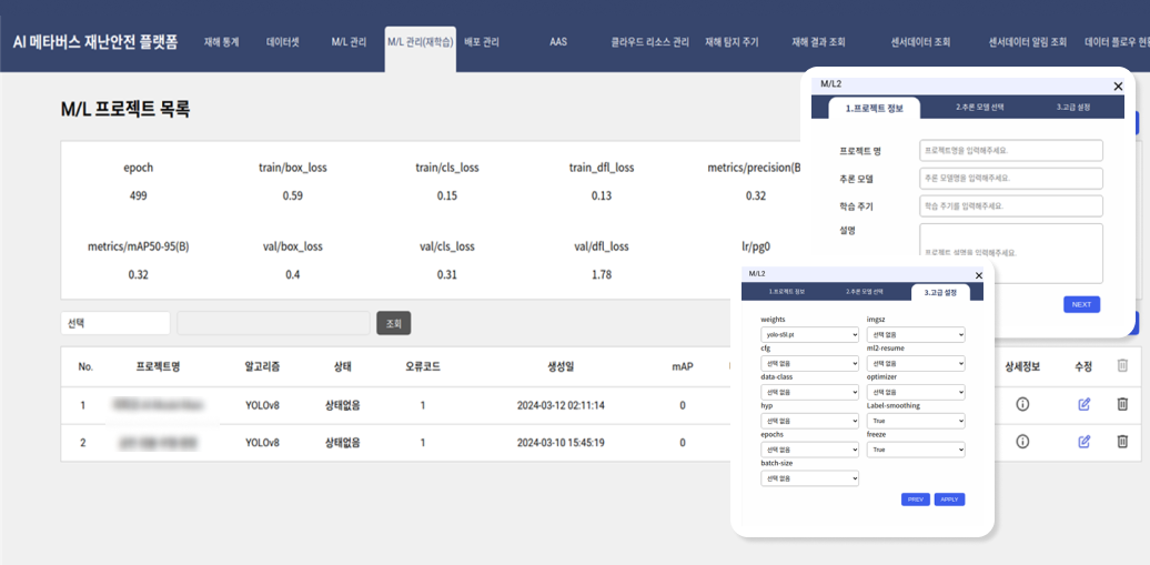 AI메타버스 재난안전 플랫폼