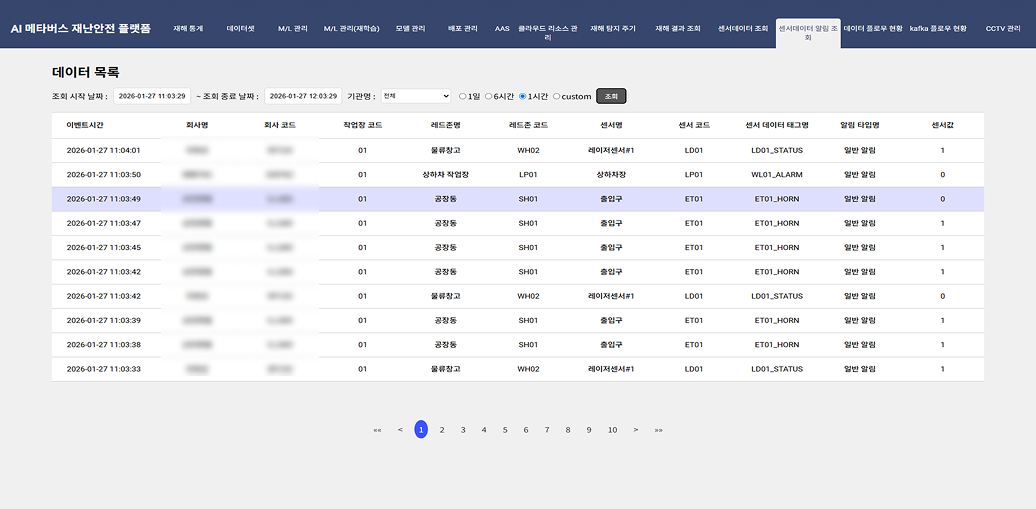 AI메타버스 재난안전 플랫폼